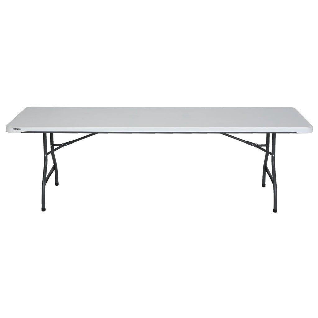 Lifetime 8 ft. Commercial Nesting Rectangle Folding Table for Indoor/Outdoor Use