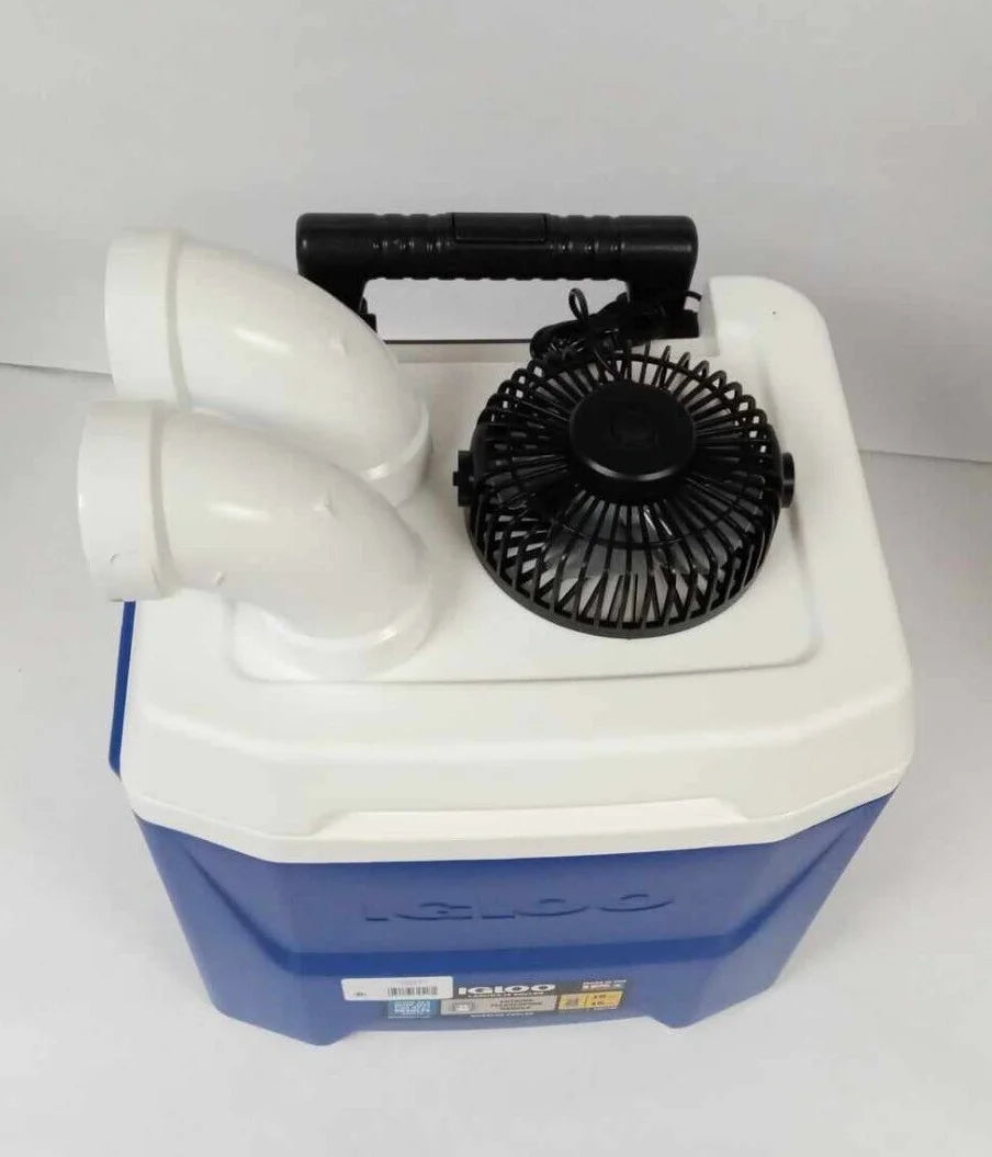 Swamp Cooler Portable Air Conditioner 16 qt 3 Speed USB Fan Tent Camping Car Pet