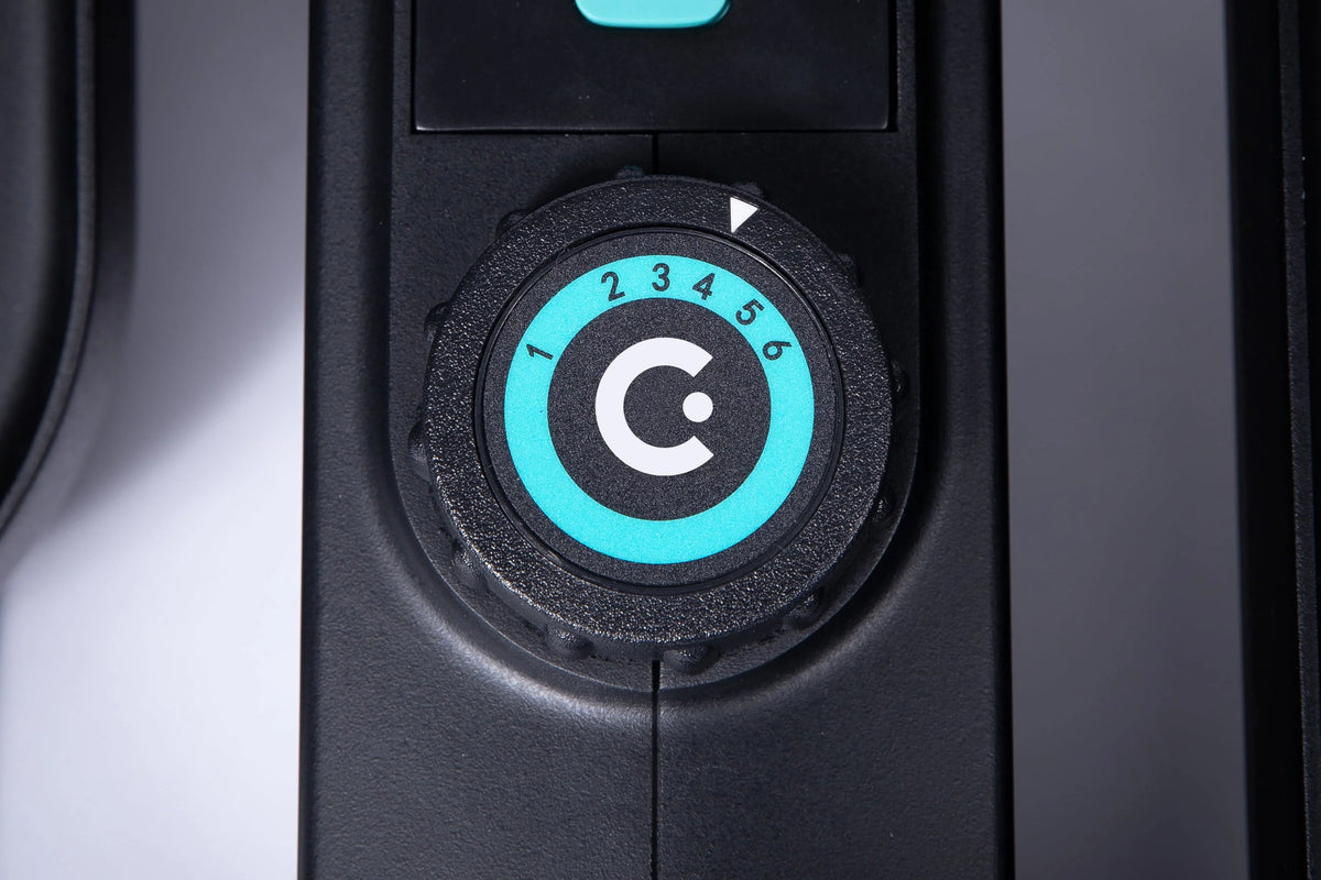 Cubii Move - Compact Seated Under Desk Elliptical Trainer, 6 Adjustable Magnetic Resistance Levels