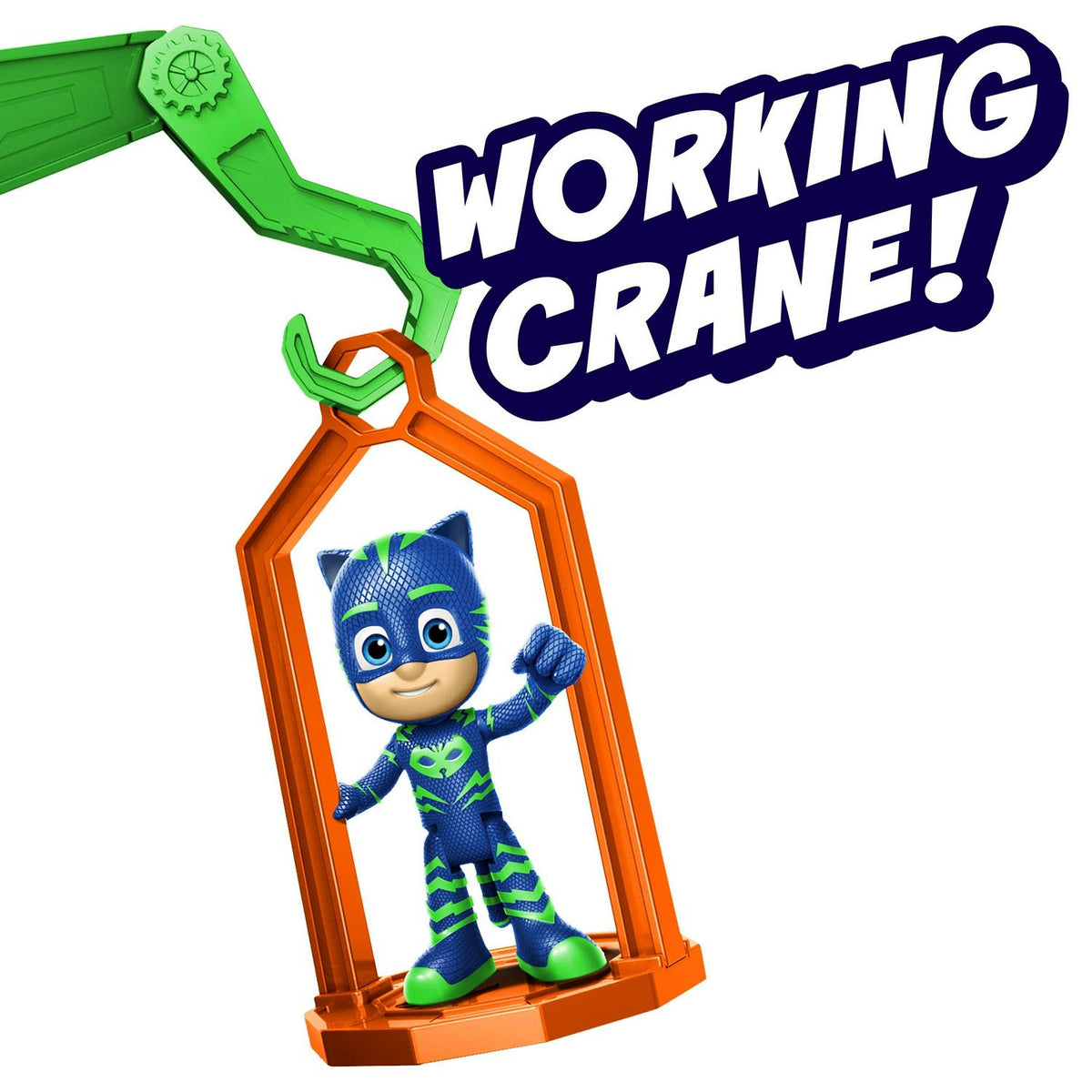 PJ Masks Romeo-s Flying Factory Playset with Lights. Sounds. and Secret Compartment. Kids Toys for Ages 3 Up. Gifts and Presents