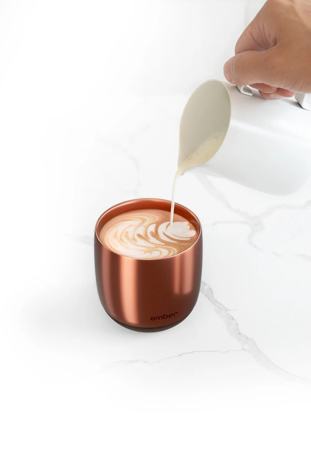 Ember Temperature Control Smart Cup, 6 oz, Black, Up To 1.5-hr Battery Life - App Controlled Heated Cup - Improved Design