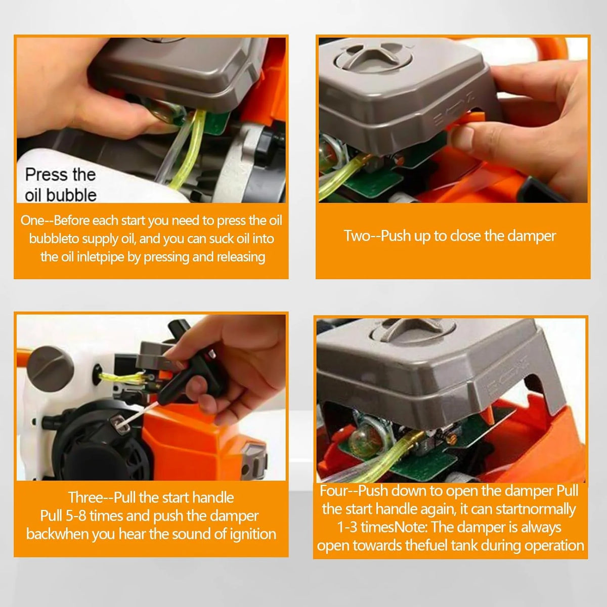 PRIJESSE Gas Powered Earth Digger Post Hole Digger with 3 Extension Rods + 3 Auger Drill Bits