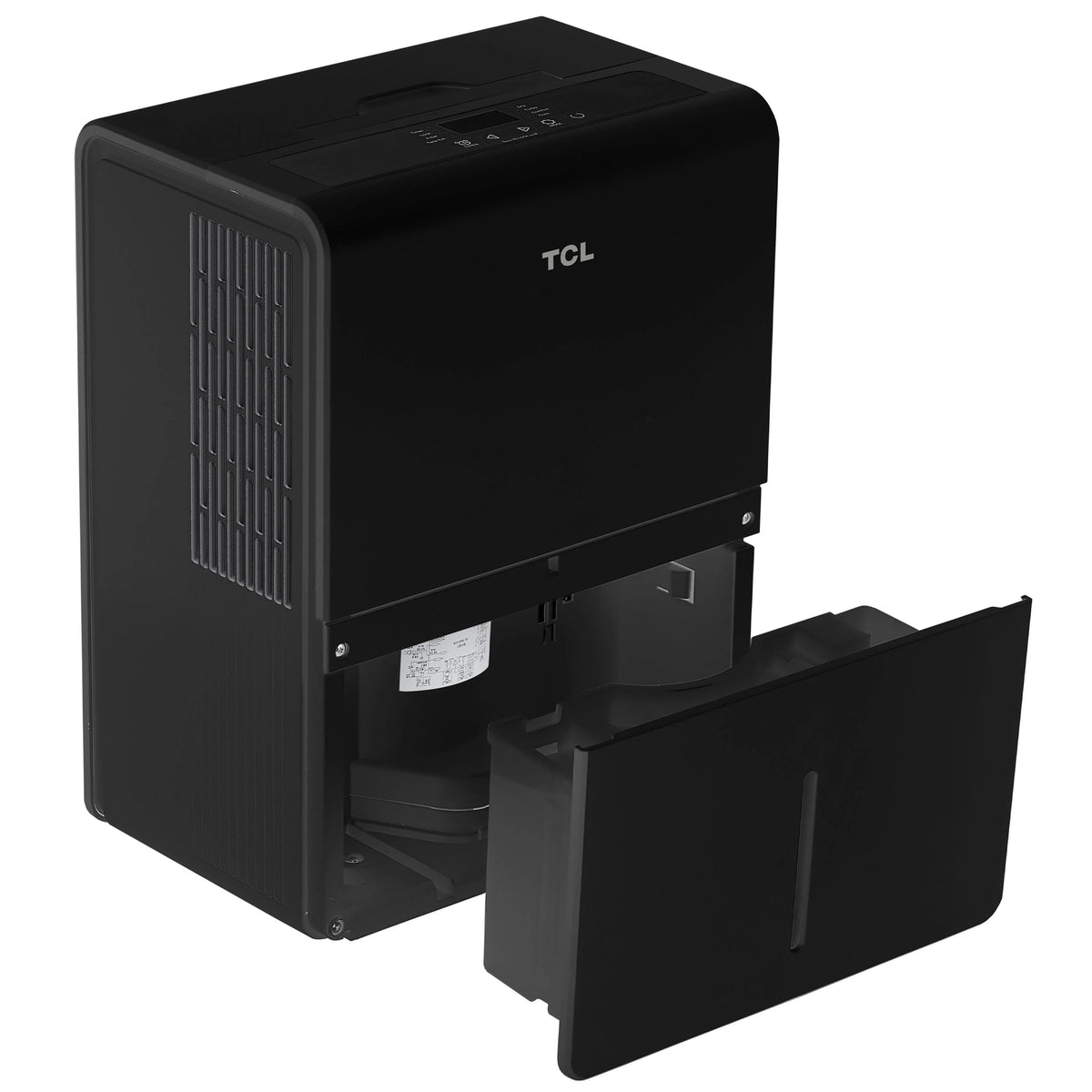 TCL 50 Pint Smart Dehumidifier with Pump, Black, W50D9P2-B