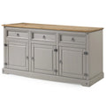 Wood Buffet Sideboard Corona Gray | Furniture Dash COG917