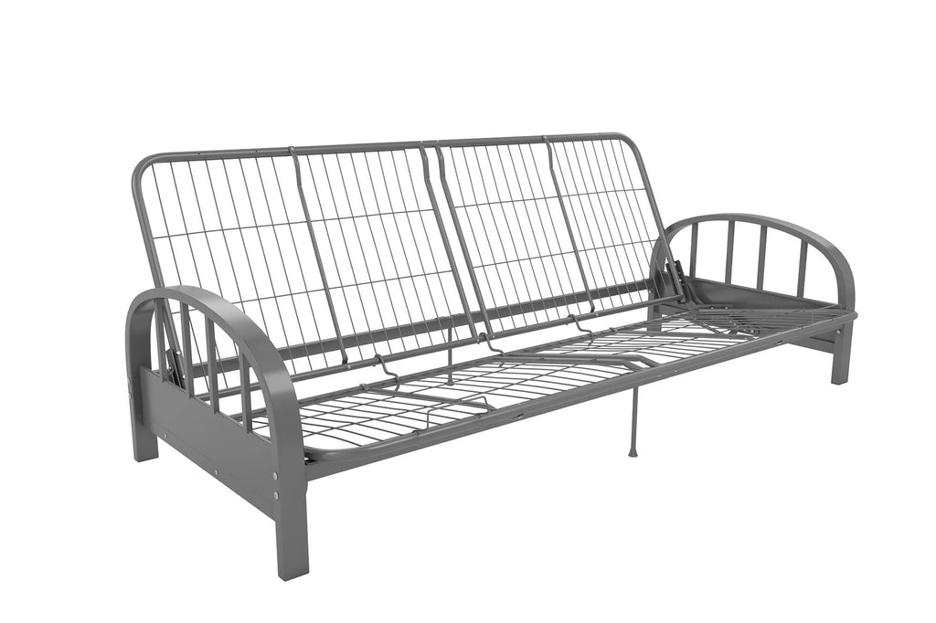 DHP Aiden Futon Frame, Silver