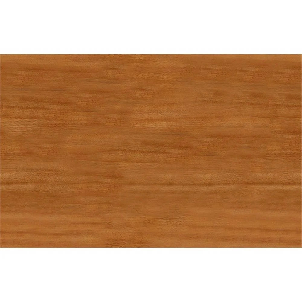 Allora Mid-Century Solid Wood Queen Platform Bed in Oak