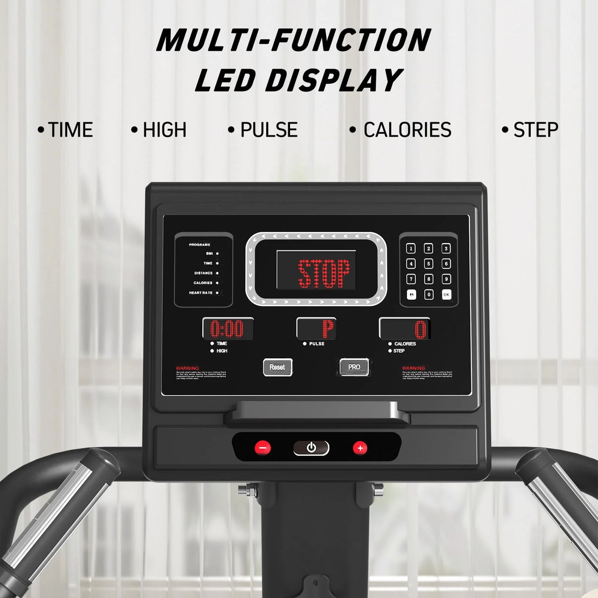 Stairmaster, syedee Stair Stepper with LED Screen, Stepmill Exercise Machine with 12 Workout Programs, 441LBS Step Machine, 24-164 Steps/Minute(Black)