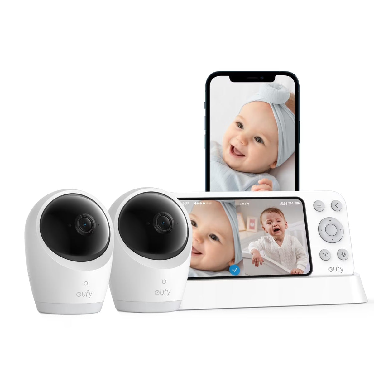 Eufy Baby Monitor E20 with 2K Camera