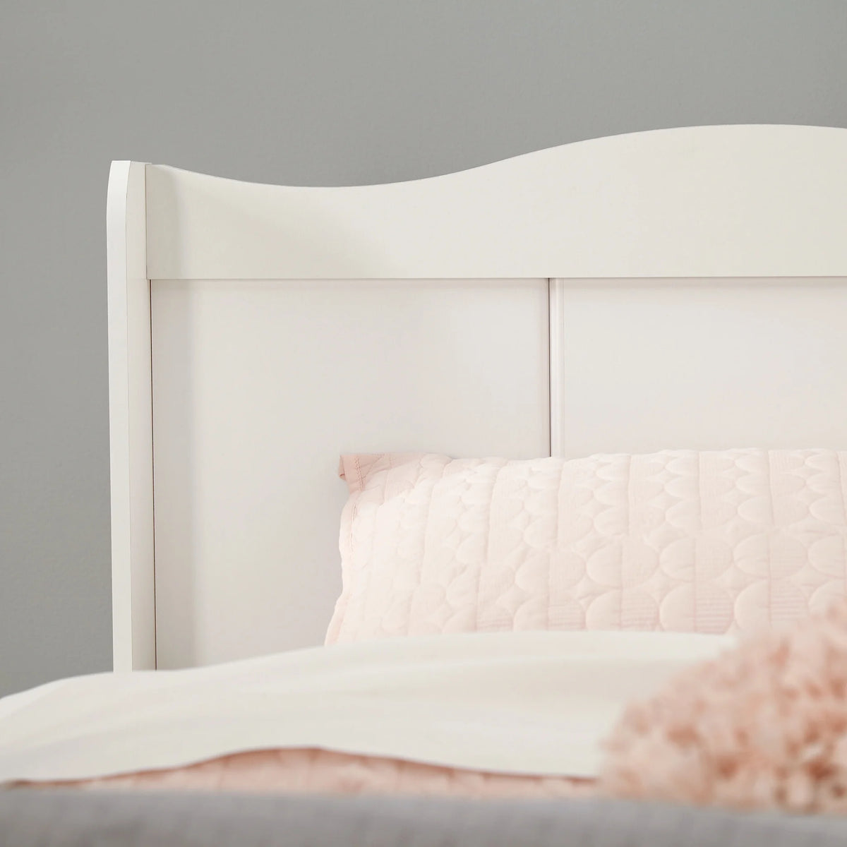 Mainstays Storybook Mates Bed, Soft White Finish