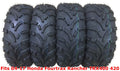 Full Set 04-17 Honda Fourtrax Rancher TRX400 420 ATV Tires 24x8-12 & 24x10-11
