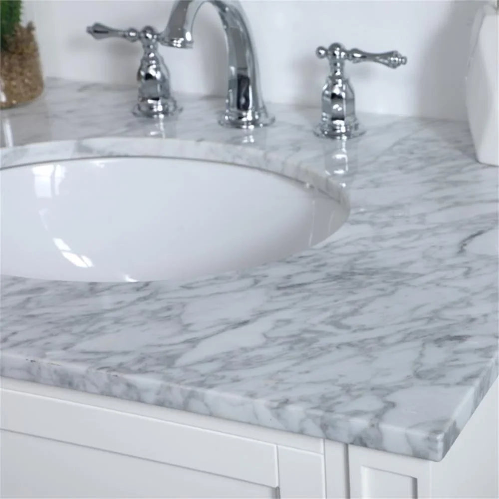 Elegant Kitchen and Bath 30 inch Single bathroom vanity in Grey