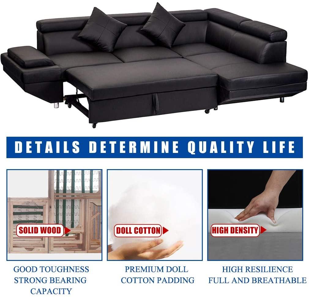 g Black Sofa Sectional Sofa Bed futon