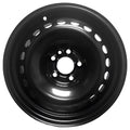 For 2013-2016 Dodge Dart 16 Inch Painted Black Rim - OE Direct Replacement - Road Ready Car Wheel