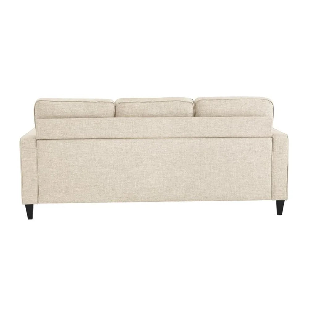Serta Harmon Square Arm Sectional Navy Blue