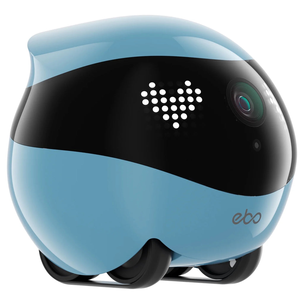 Enabot EBO Air 2 Whole-Home Mobile Robot, with 2K Ultra HD Camera and Remote Monitoring and Control (Dove White) EB1304312