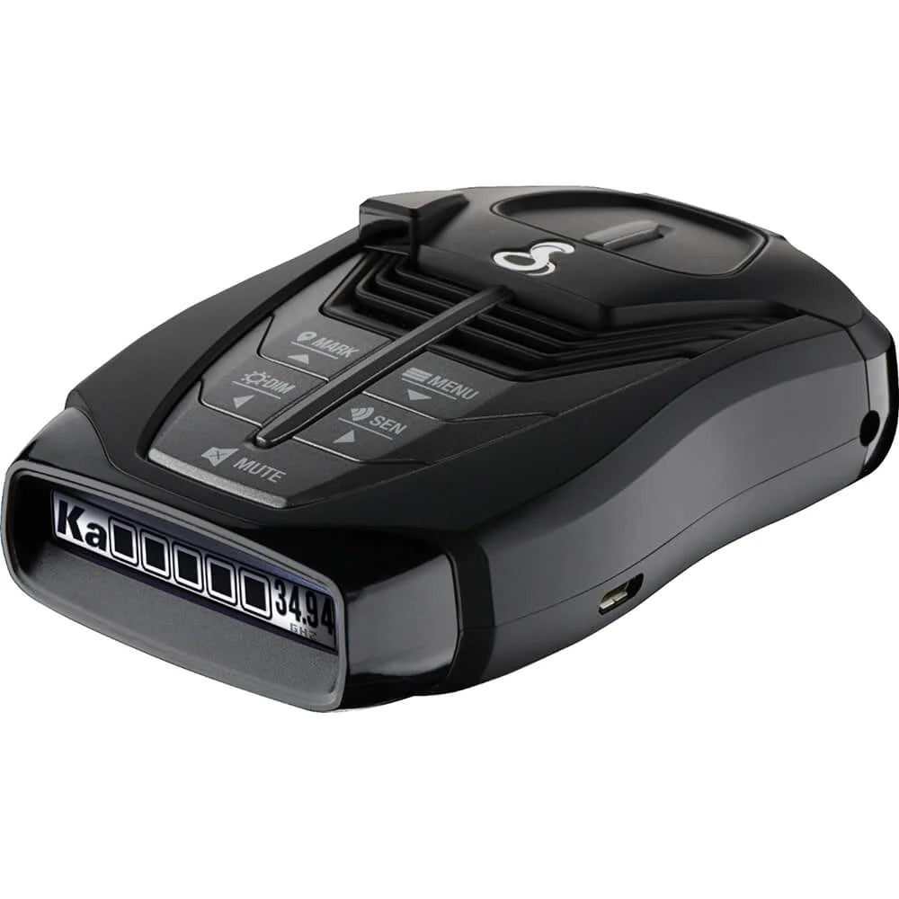 Cobra RAD 480i Connected Radar Detector, Long Range, Bluetooth, Front & Rear Detection + CarPlay (New)