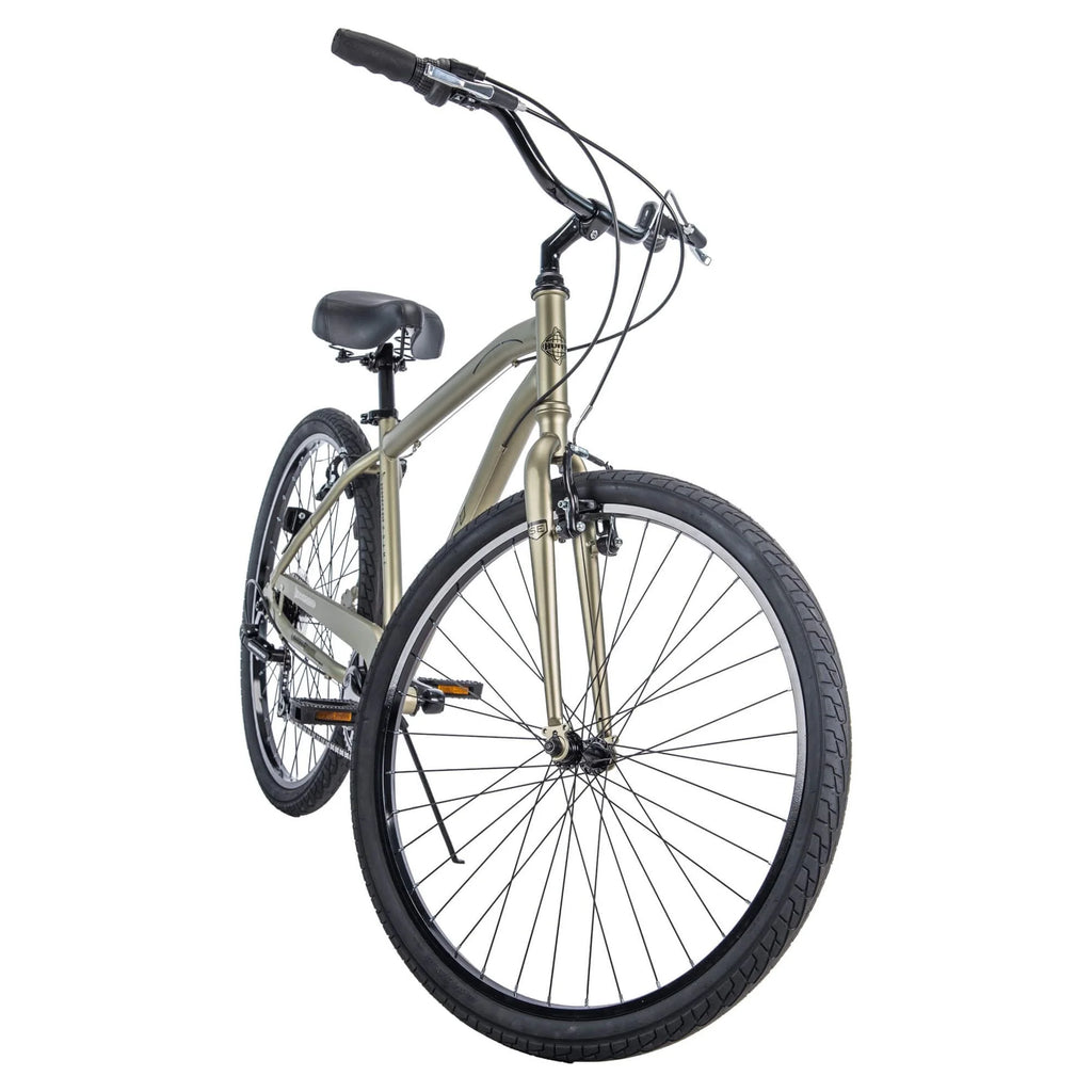 Huffy 27.5" Parkside Comfort Bike, Fits Riders 5'0"+, Sage Green, Adult, Men's