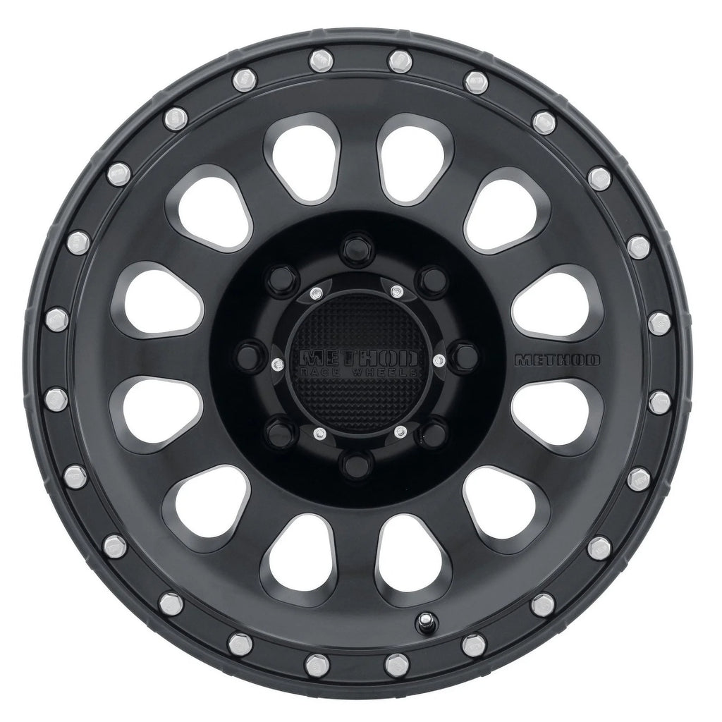 Method Race Wheels mr315 17x8.5 8x165.1 25et 130.81mm matte black wheel Fits select: 2013-2023 RAM 2500, 2000-2010 CHEVROLET SILVERADO