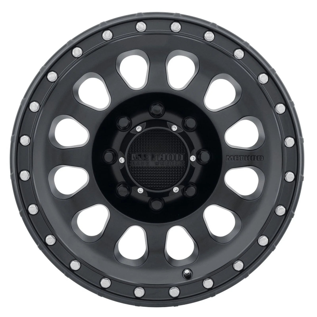 Method Race Wheels mr315 17x8.5 8x165.1 25et 130.81mm matte black wheel Fits select: 2013-2023 RAM 2500, 2000-2010 CHEVROLET SILVERADO