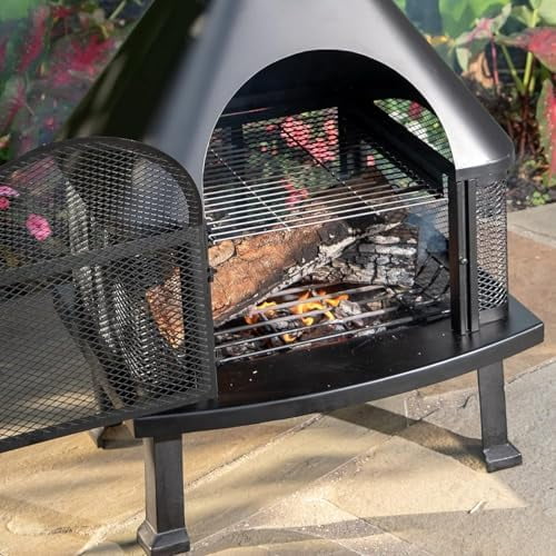 , Wood Burning Outdoor Fire House