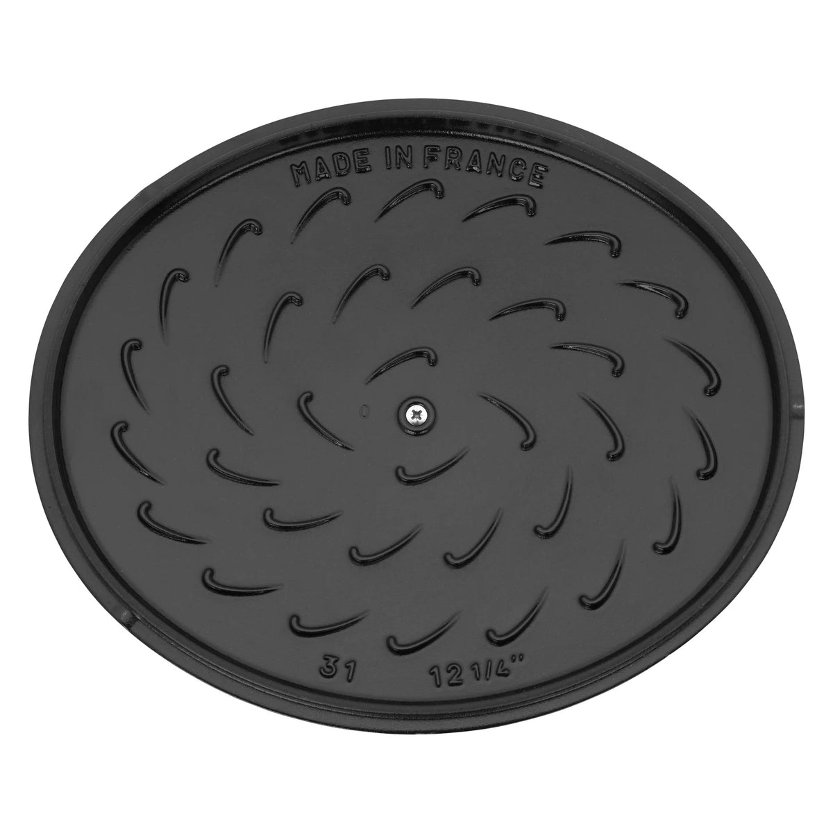 Staub Cast Iron 6.25-qt Shallow Oval Dutch Oven - Citron