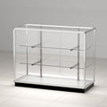 48��D * 20��W * 38��H - full vision glass display case