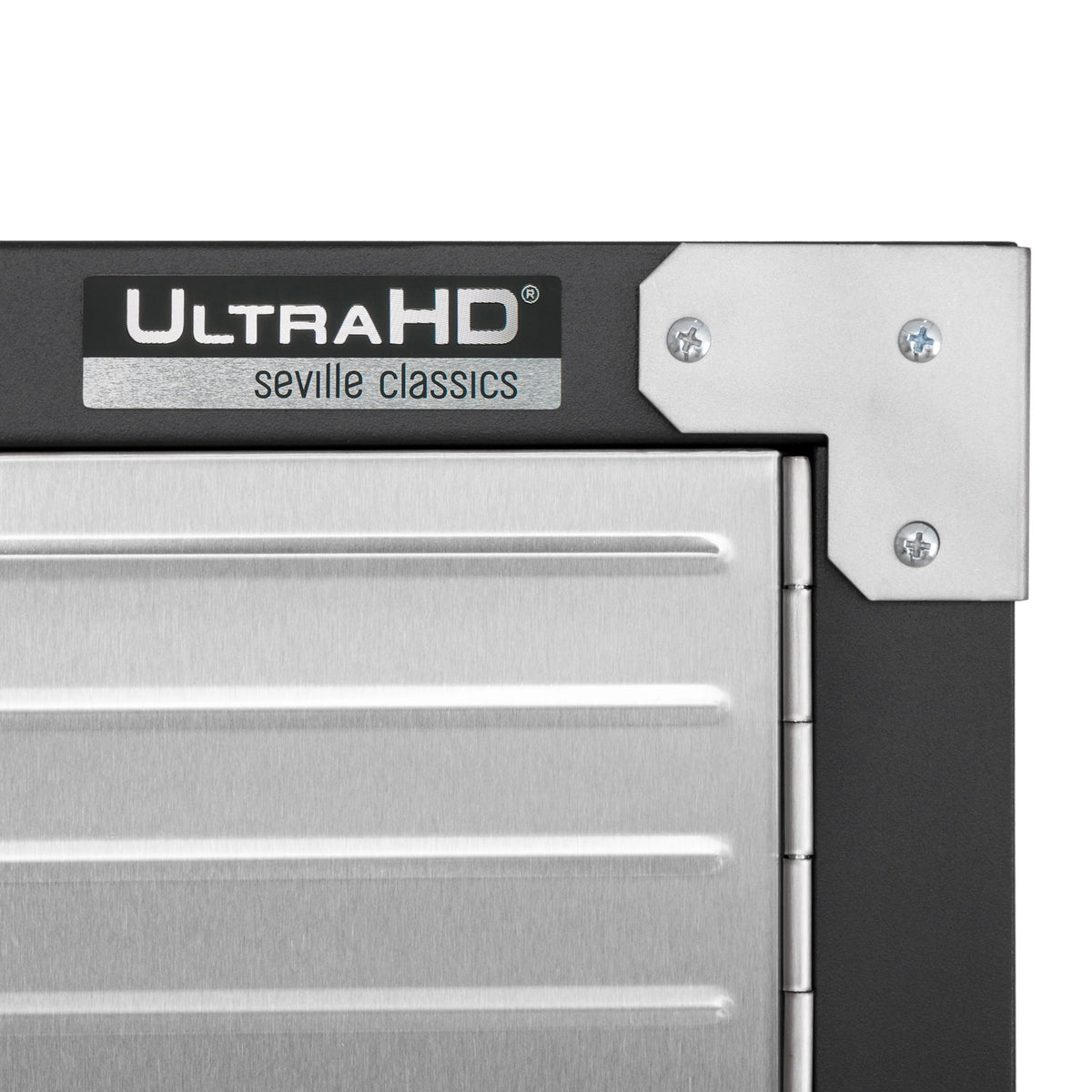 Seville Classics UltraHD Steel Body Lockable Storage Filing Cabinet Organizer Locker Shelving Unit 36" W x 18" D x 72" H, Granite