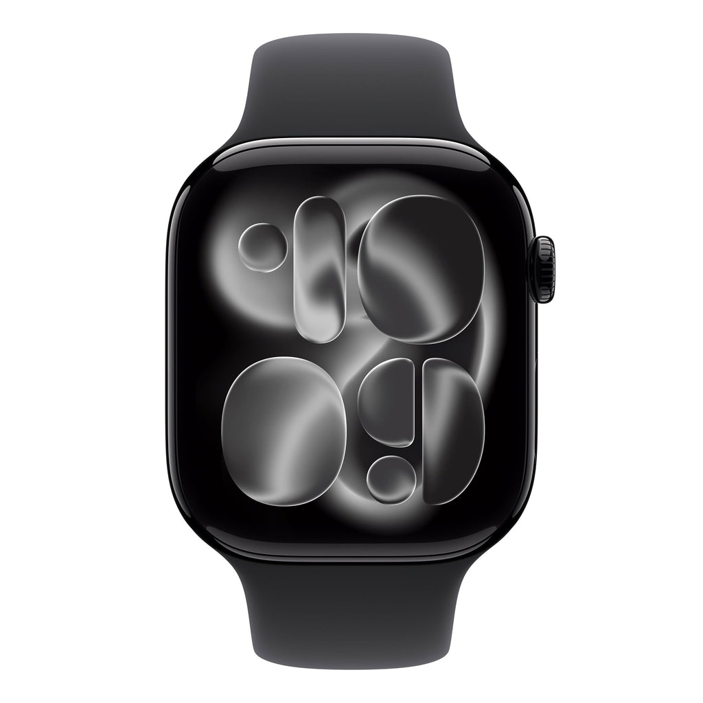 Apple Watch Series 11 (GPS + Cellular) 46mm Case with Sport Band (Size M/L), Hypertension Notifications, Sleep Score, Advanced Workout Metrics