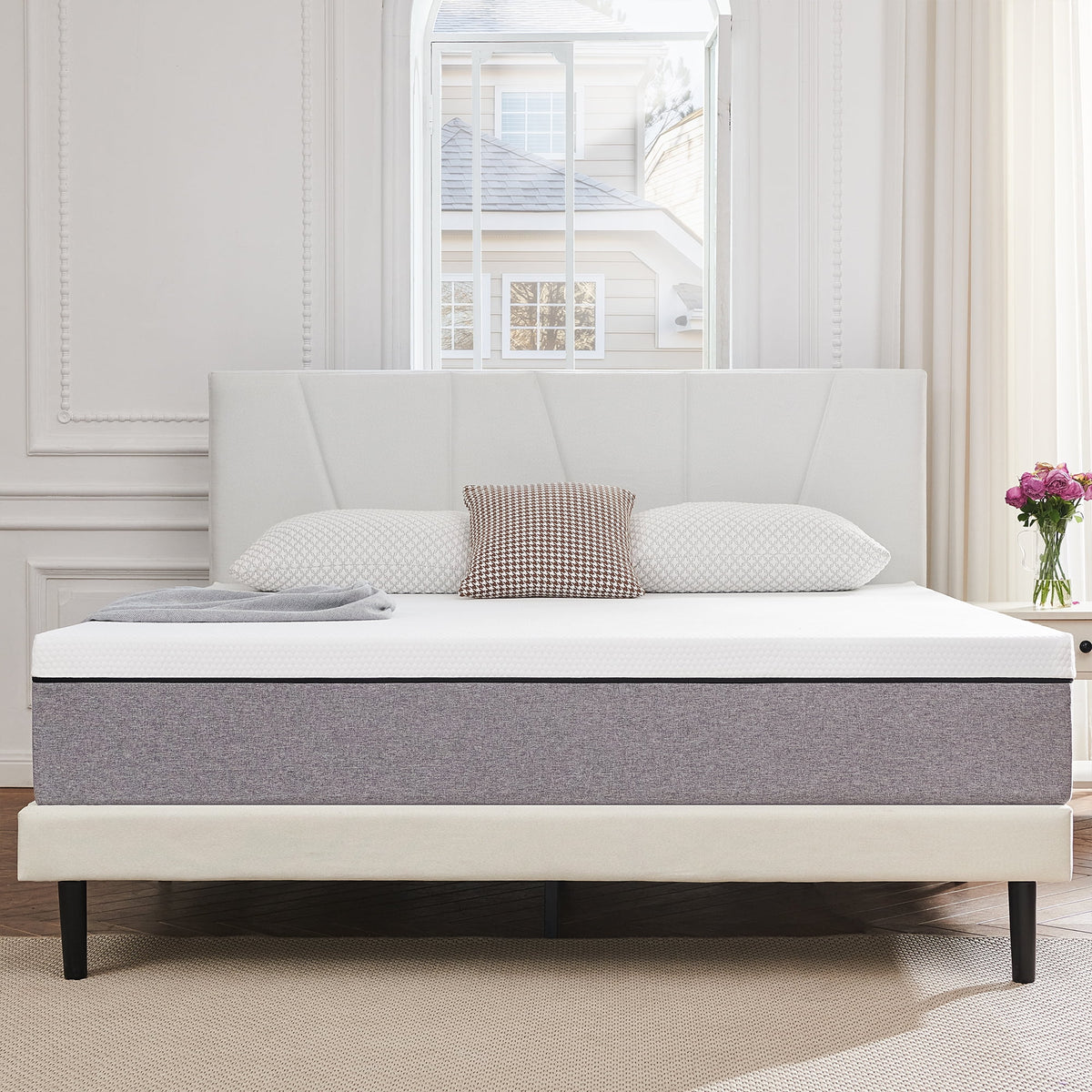 Full Size Mattress, JIAVA 12" Full Memory Foam Mattress in a Box