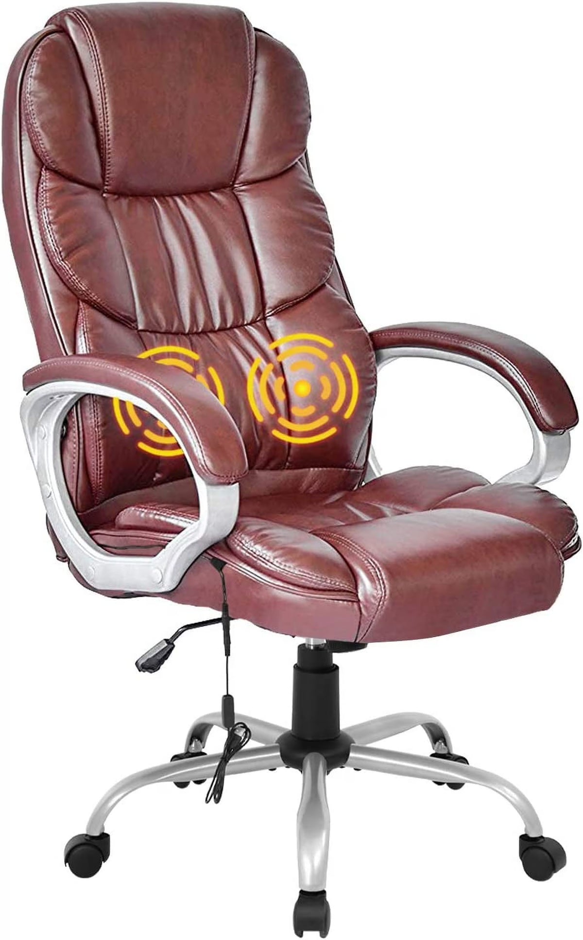 BestOffice Ergonomic Office Chair, Lumbar Support, Rolling Swivel for Women, Men(Black)