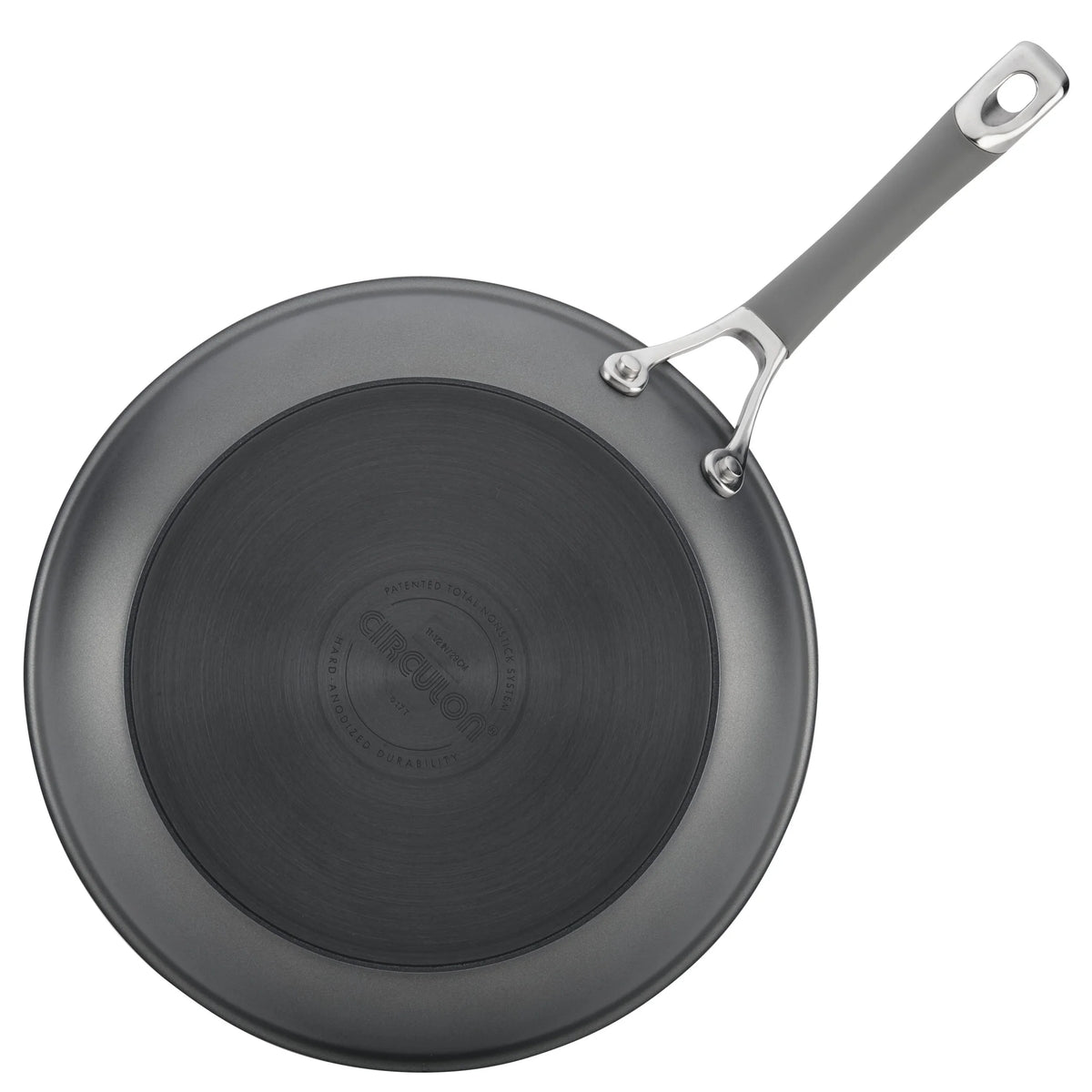 Circulon Elementum Hard-Anodized Nonstick Cookware Set, 10-Piece, Gray