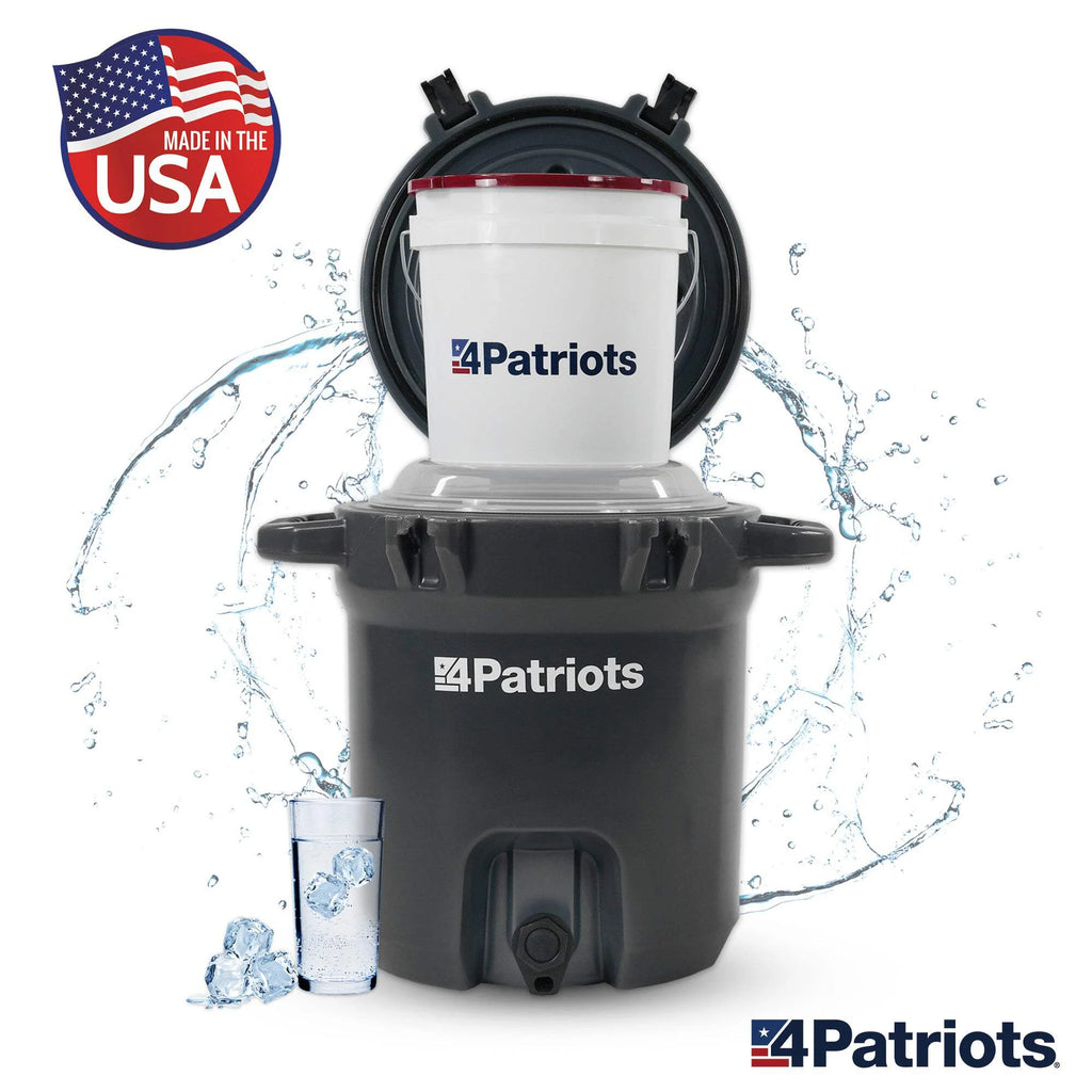 Patriot Pure Outdoor Filtration Cooler, 5-Gallon Nanomesh? Technology Targets 200+ Contaminants