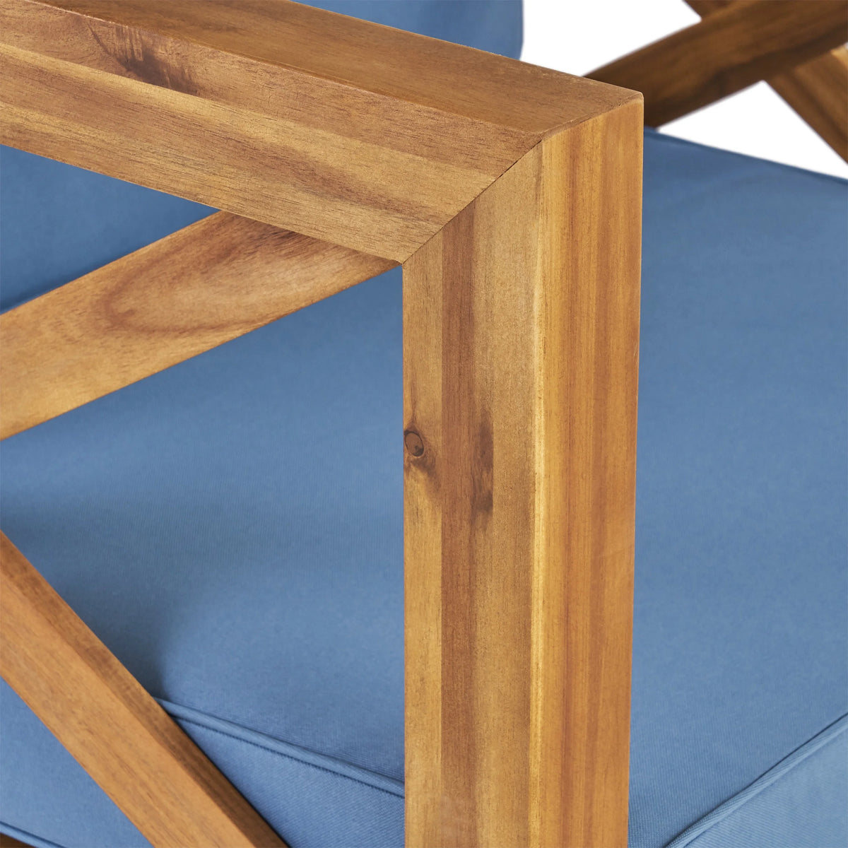 Outdoor Acacia Club Chairs