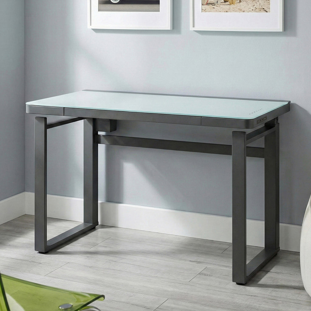 Tresanti Aurora 47” Adjustable Height Desk with LED Lighting