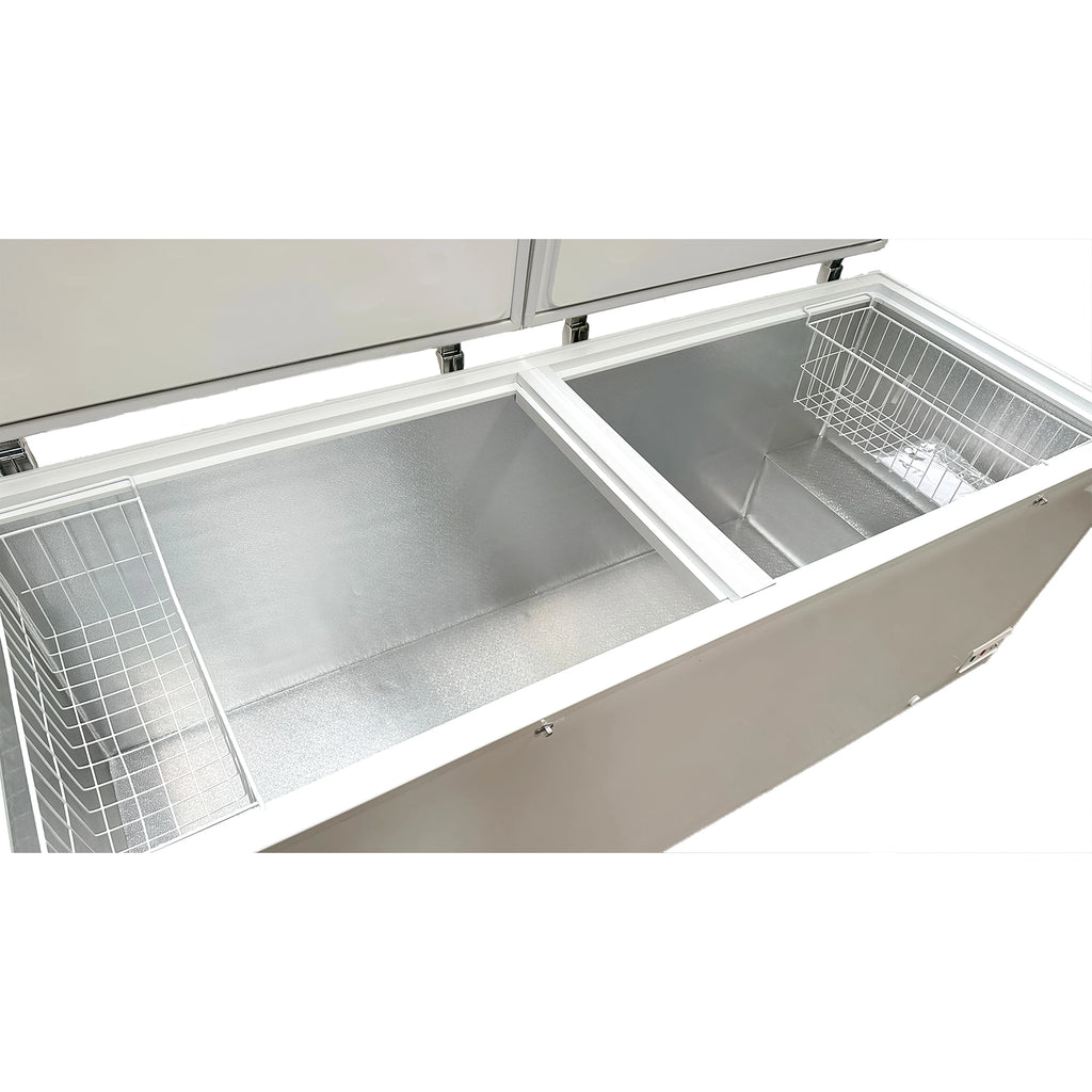 35 Cu.Ft. Chest Freezer, Deep Freezer Commercial Chest Freezer 89 in.