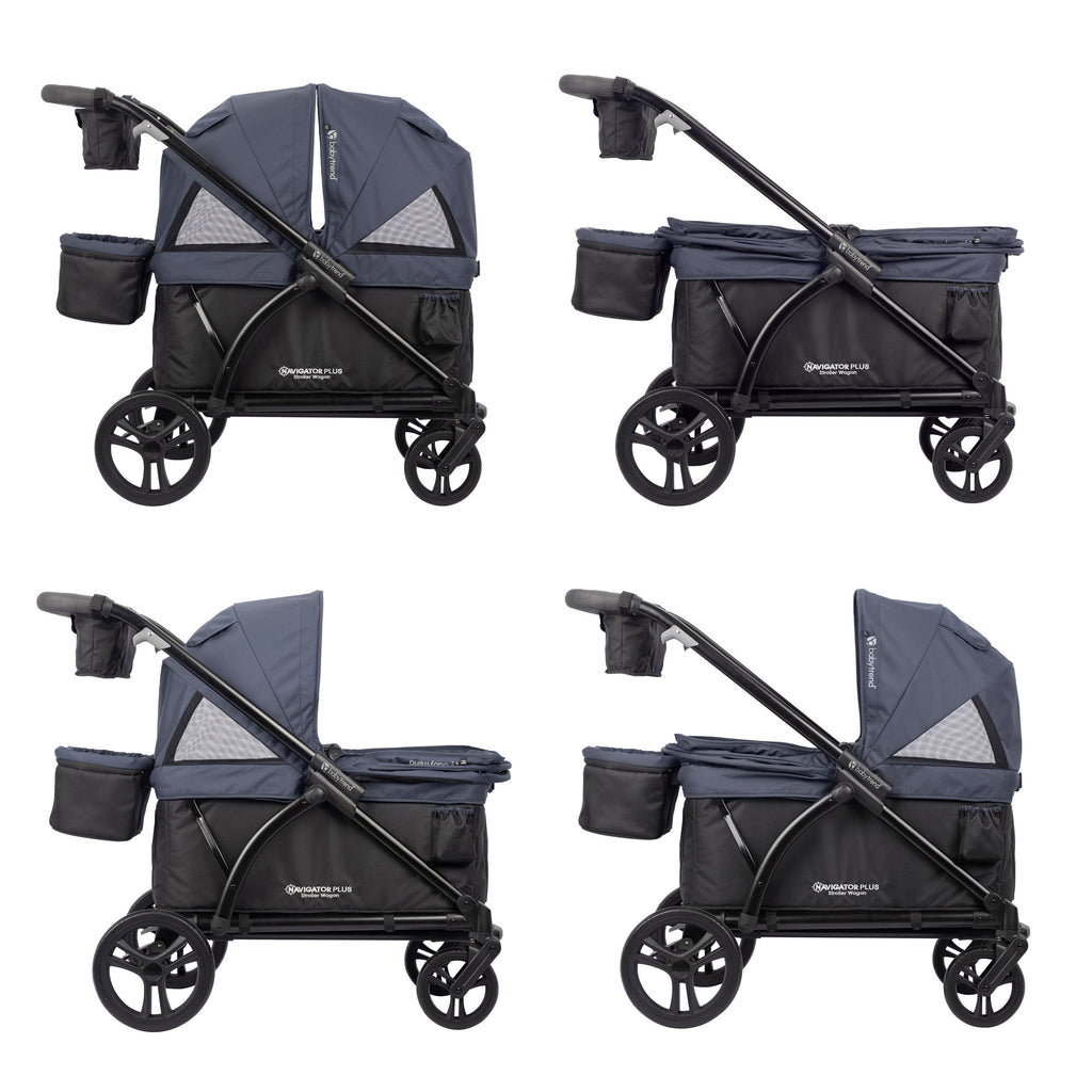 Baby Trend Navigator PLUS 2-in-1 Stroller Wagon