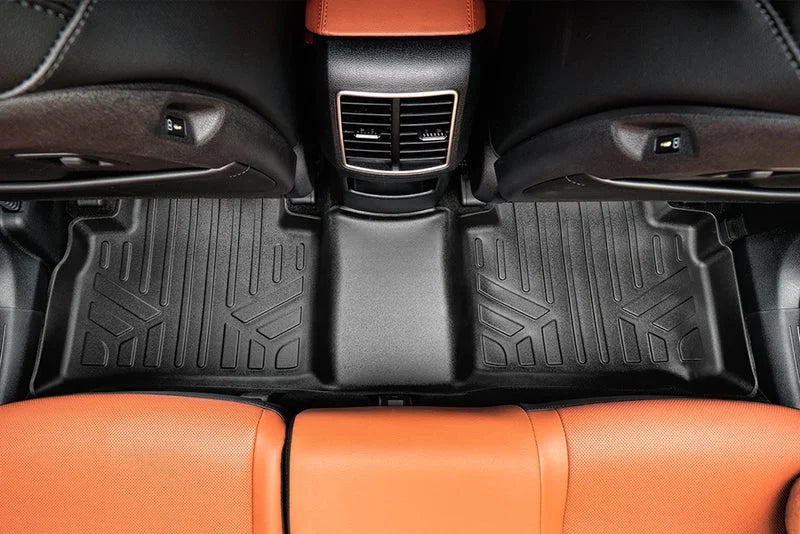 SMARTLINER All Weather Custom Fit Black 2 Row Floor Mats and Cargo Liner Set Compatible With 2022-2025 Hyundai Tucson (Only Fits with Optional Bose Premium Audio System. Does Not Fit PHEV Models)
