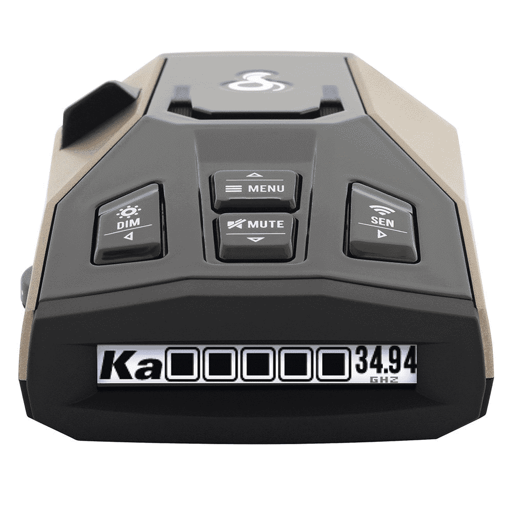 Cobra RAD 450 Laser Radar Detector - Long Range, False Alert Filter, Voice Alert & OLED Display, Black, 0180002-2 (New)