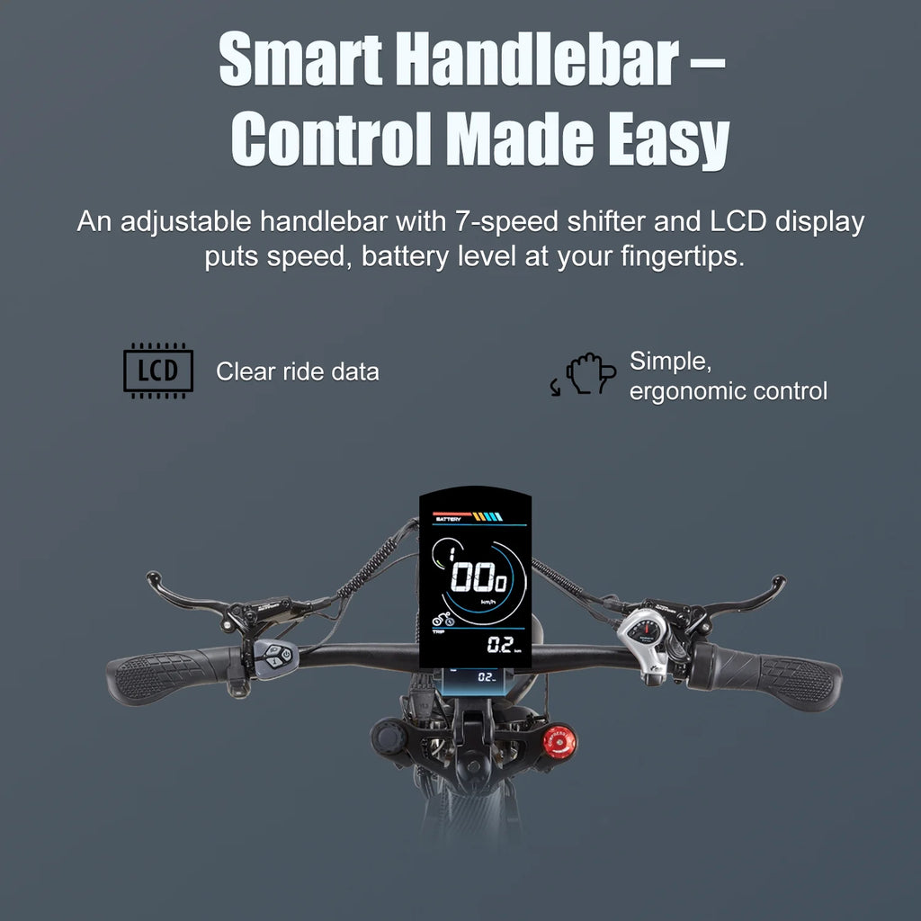 Dual Motors AWD 2000W Electric Bike for Adult 26'' UL2849 48V 30AH E-mountain bike 4.0 Fat Tire up to 35MPH&120Miles Long Range Off-road Ebike Dual Hydraulic Disc Brakes&Ful Suspension Electric Bicyc