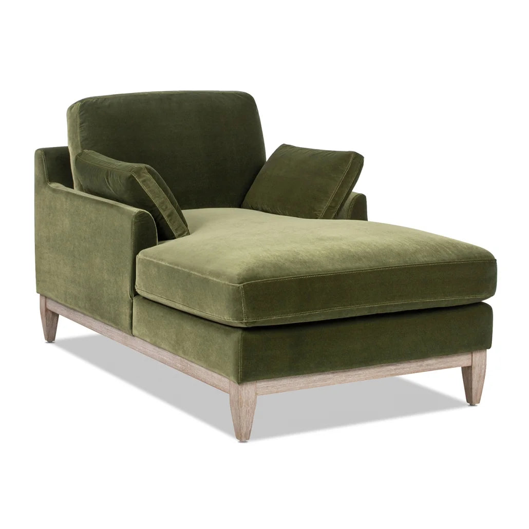Velvet Sofa Couch, Mid Century Modern 75.5 inch 3-Seater Sofa with Back Cushions and 2 Bolster Pillows, for Small Space,Bedroom, Apartment, Olive Green
