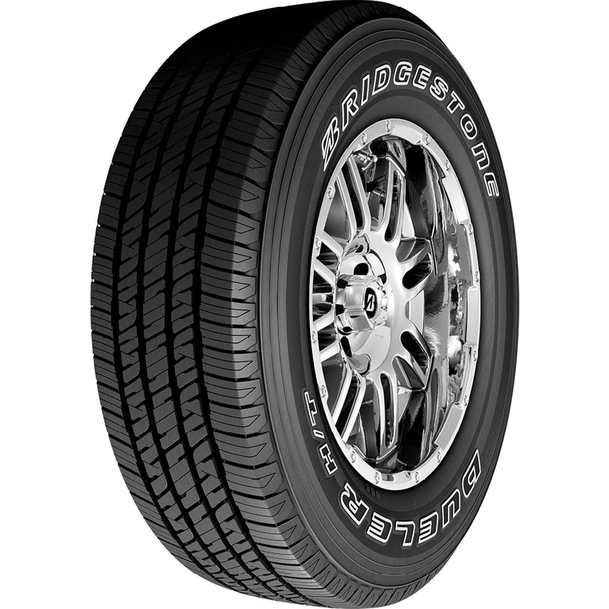 Bridgestone Dueler H/T 685 All Season LT245/70R17 119/116R E Light Truck Tire Fits: 2015 Ford F-150 Lariat, 2004-10 Dodge Ram 2500 ST