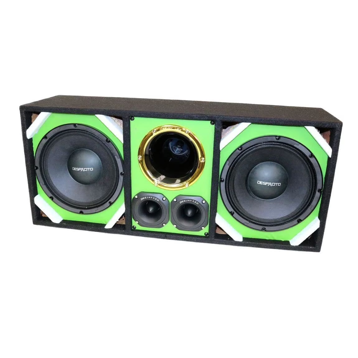 DEEJAY LED TBH8GREEN DEEJAYLED 2 8" Despacito Horn 2 TW Braz