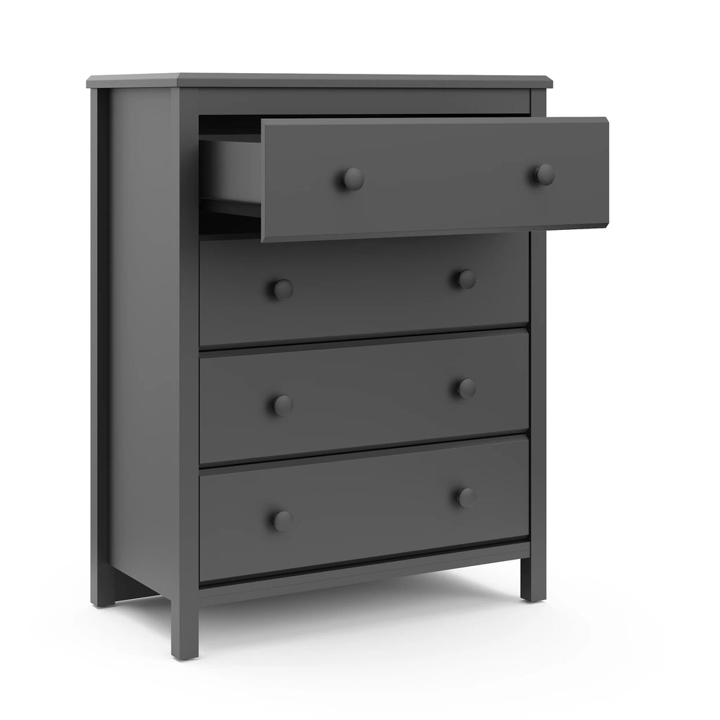 Storkcraft Alpine 4 Drawer Nursery Dresser, White