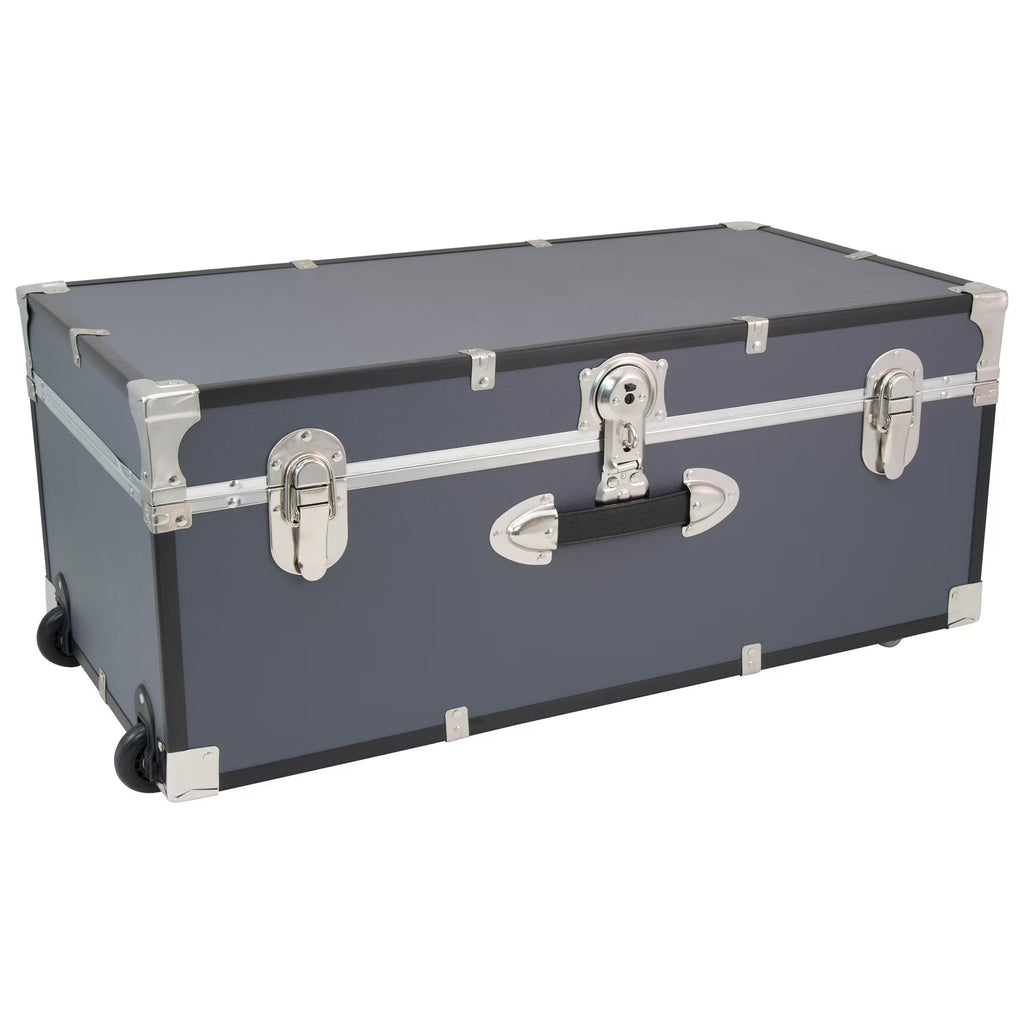 Seward Trunk Rover 30 in. Locking Trunk with Wheels
