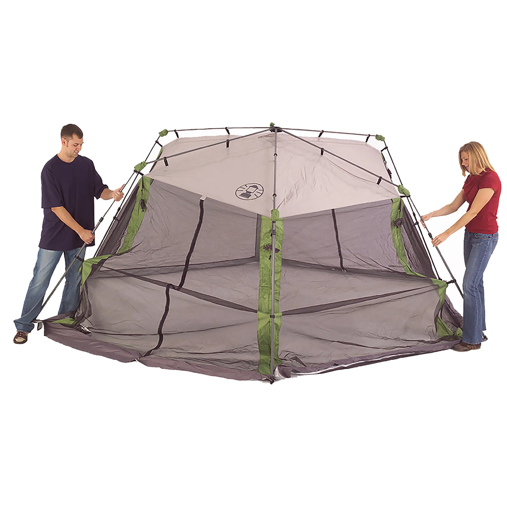 Coleman® Screen House Canopy Sun Shelter Tent with Instant Setup, 1 Room, Green