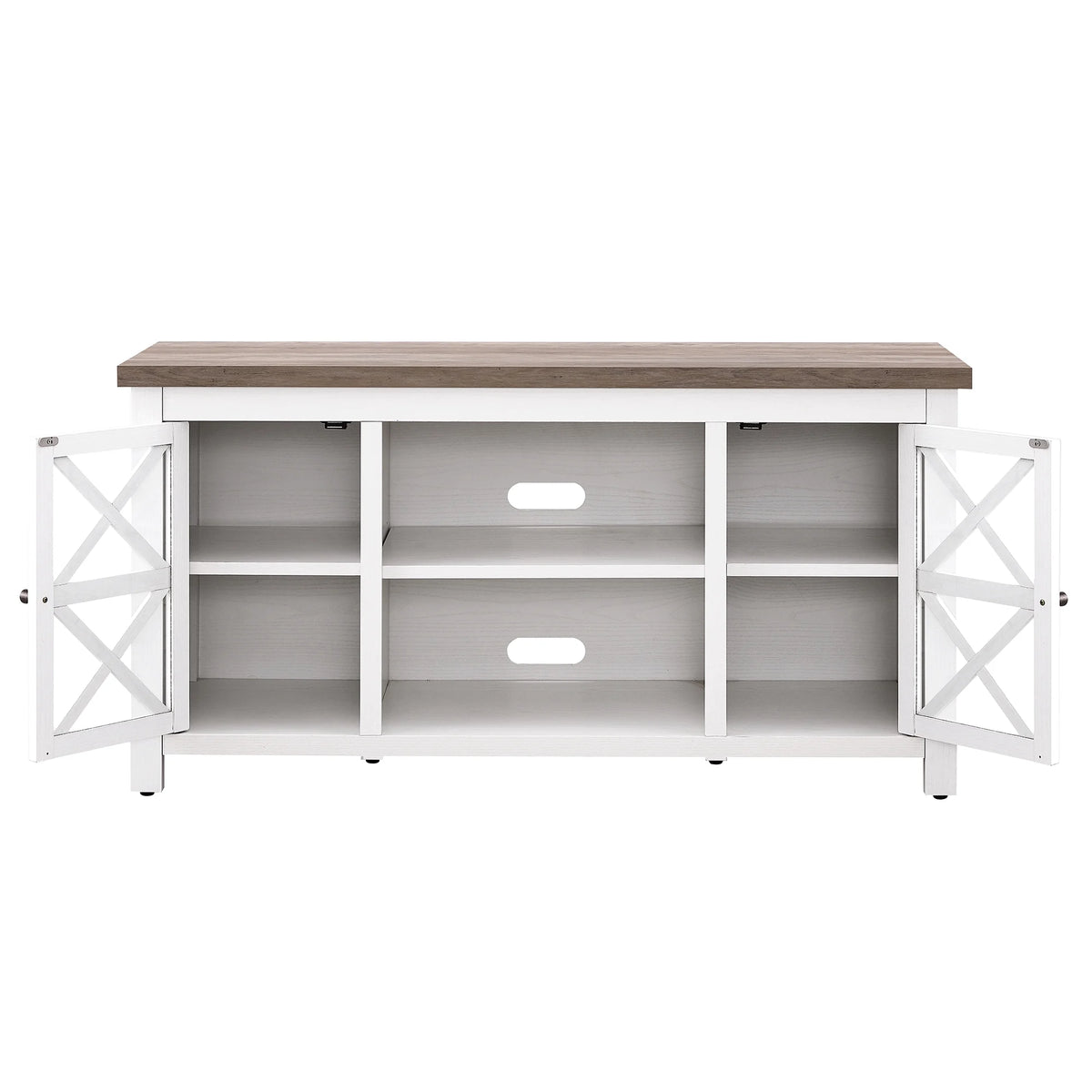 Evelyn&Zoe Colton TV Stand for TV's up to 55", White