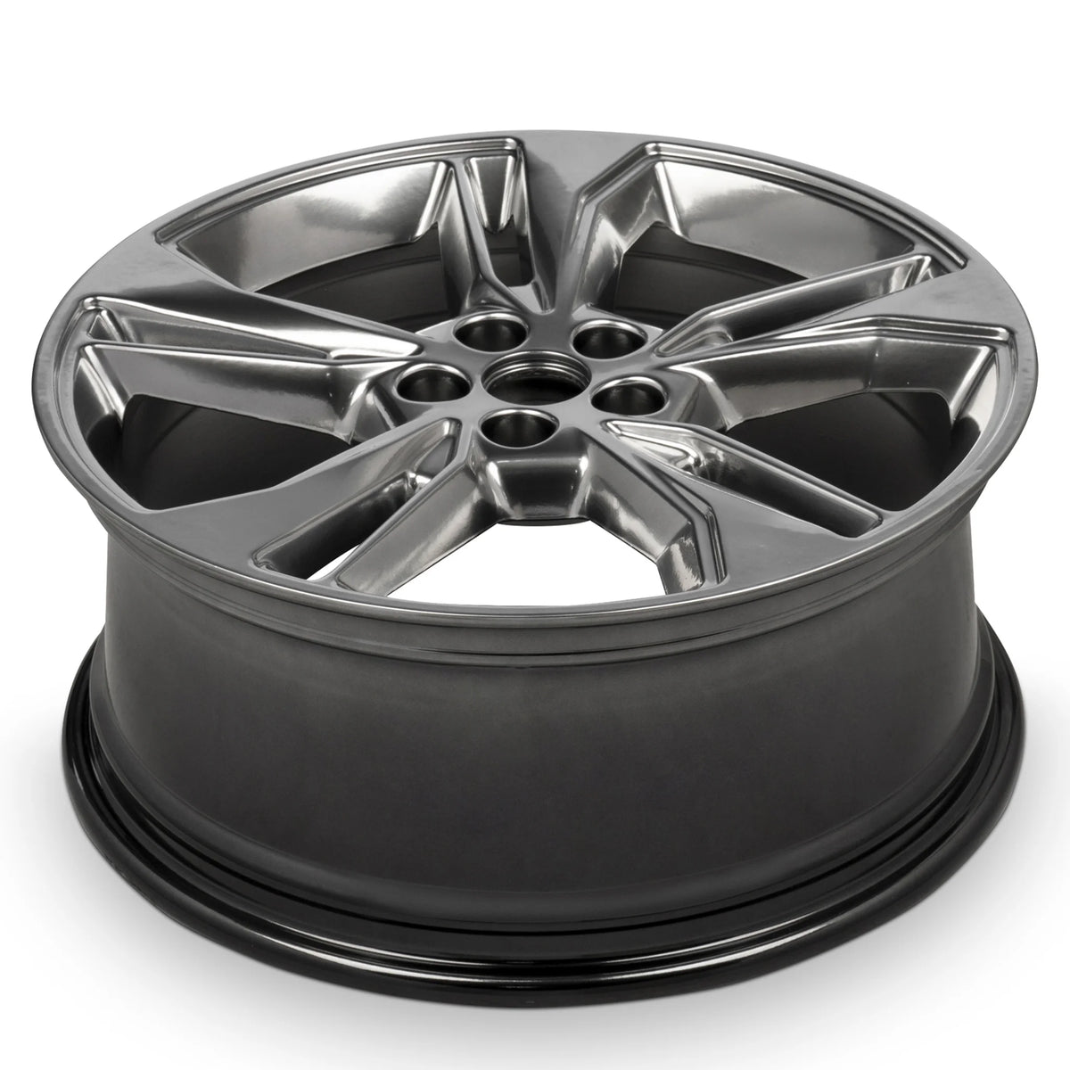 For 2017-2019 Ford Fusion 19 Inch Hyper Black Rim - OE Direct Replacement - Road Ready Car Wheel