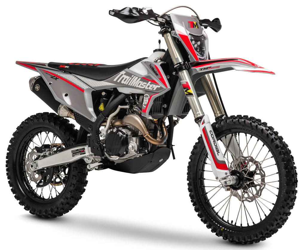 Trailmaster JHL Pro-Series High-Performance LX300 PRO Racing Ready Mid-Size Electric Start Dirt Bike (Red)