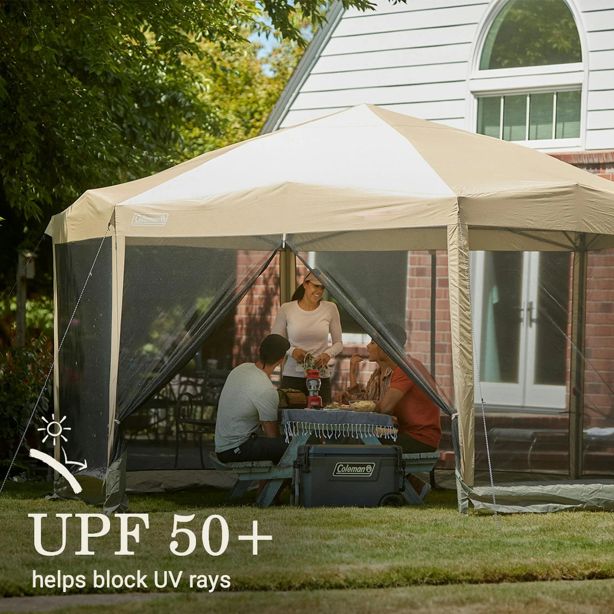 Coleman Back Home? 15 x 13 Screen Canopy Tent