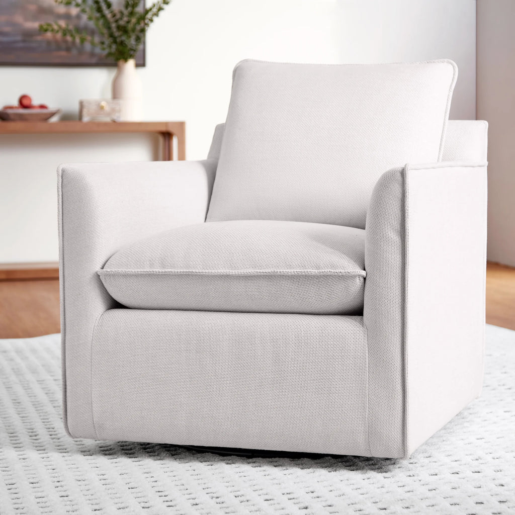 My Texas House Briar 2 Accent Chairs & 1 Sofa, Bundle Cream Linen